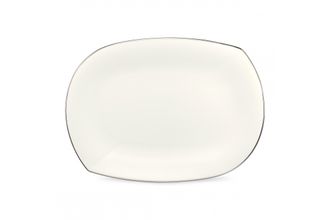 Sell Spode Petal Platinum Oval Platter 15"