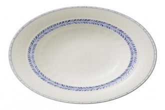 Sell Villeroy & Boch Farmhouse Touch Rimmed Bowl Blueflowers Relief, Deep Plate 9 1/2"