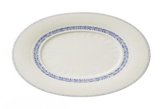 Sell Villeroy & Boch Farmhouse Touch Oval Platter Blueflowers Relief 12 1/2" x 11 1/4"