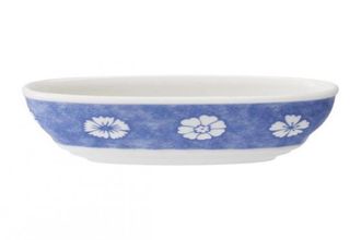 Sell Villeroy & Boch Farmhouse Touch Hor's d'oeuvres Dish Blueflowers, Oval 4 3/4"