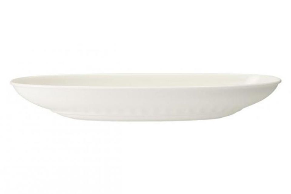 Villeroy & Boch Farmhouse Touch Serving Bowl White, Oval 17 1/4"