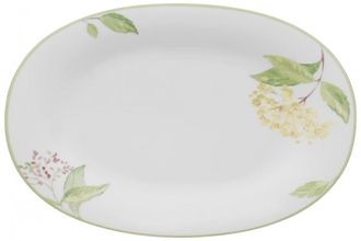 Sell Villeroy & Boch Green Garland Breakfast / Lunch Plate Oval 23cm x 19cm