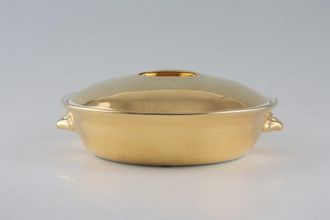 Sell Royal Worcester Gold Lustre Vegetable Tureen with Lid Shape 22 Shallow 1 1/4pt