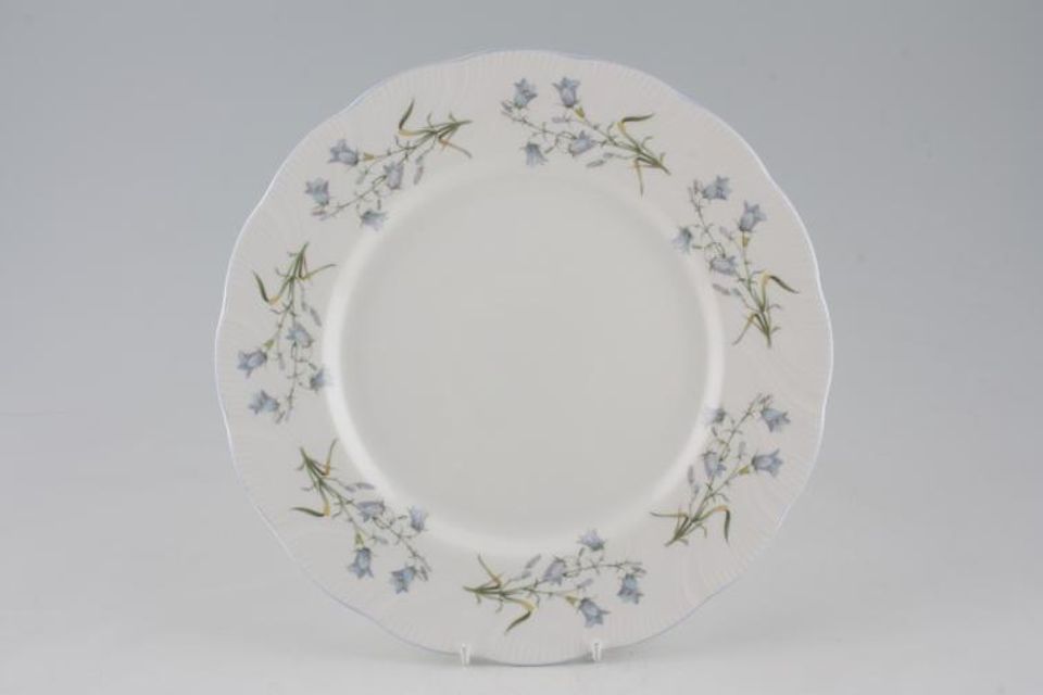 Queens Harebell Dinner Plate 'Woman & Home' Queens backstamp 10 1/2"