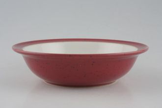 Sell Denby Harlequin Lite Rimmed Bowl Red 7 1/8"