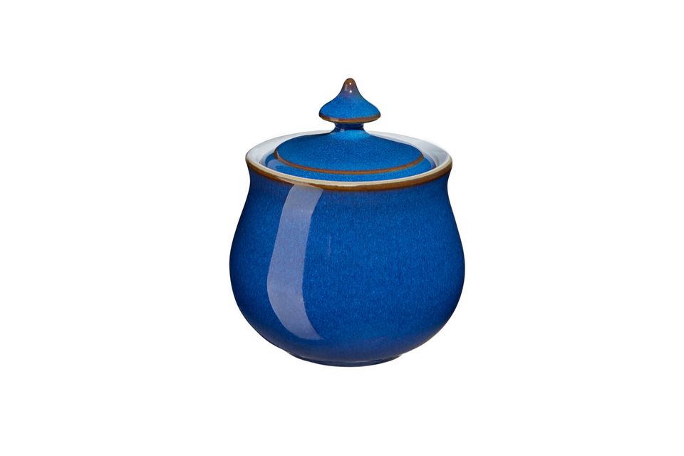 Denby Imperial Blue Sugar Bowl - Lidded (Tea)