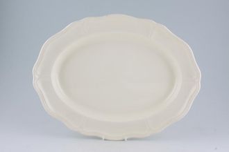 Wedgwood Queen's Plain - Queen's Shape Oval Platter 15 1/2"
