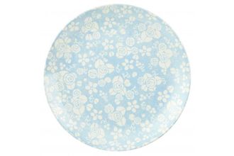 Churchill Julie Dodsworth - The Fledgling Dinner Plate All over pattern - Blue 26cm