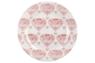 Sell Churchill Made with Love Dinner Plate Repeated heart pattern 26cm