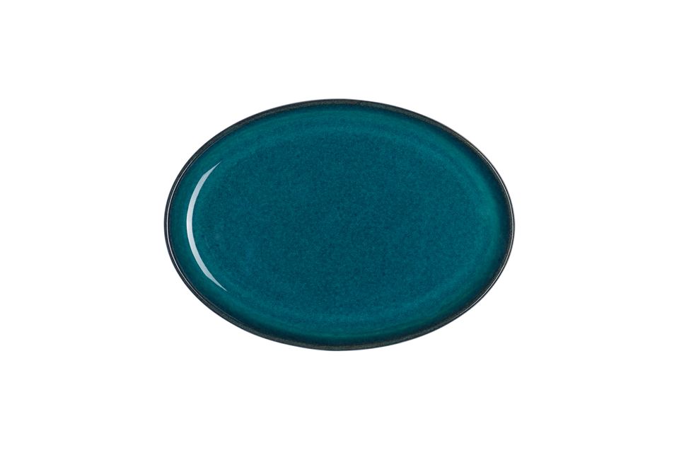 Denby Greenwich Serving Tray Small Oval Tray 19cm x 13.6cm