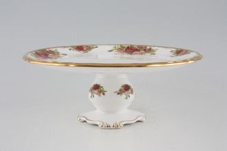 Royal Albert Old Country Roses - Made in England Cake Stand Footed 9"