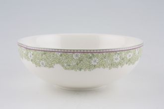 Denby Monsoon Daisy Green Soup / Cereal Bowl 16cm
