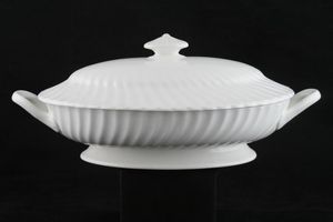 Minton White Fife Vegetable Tureen with Lid