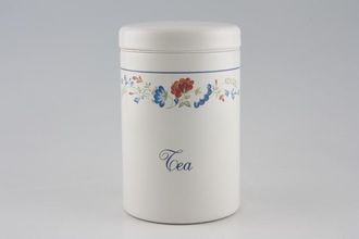 Sell BHS Priory Storage Jar + Lid Tea, Metal 6 3/4"