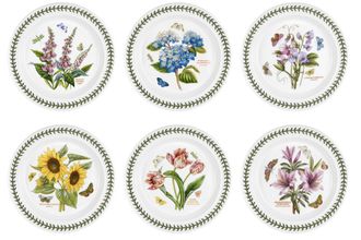 Portmeirion Botanic Garden Dinner Plates - Set of 6 26.5cm