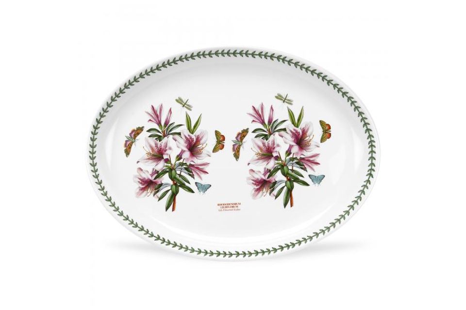 Portmeirion Botanic Garden Oval Platter Turkey Platter