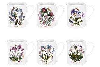 Portmeirion Botanic Garden Mug - Set of 6 Breakfast 260ml