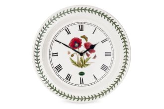 Portmeirion Botanic Garden Wall Clock Poppy