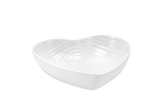 Sell Sophie Conran for Portmeirion White Bowl Medium Heart Bowl 19cm