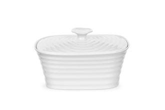 Sell Sophie Conran for Portmeirion White Butter Dish + Lid 7 1/4" x 5"