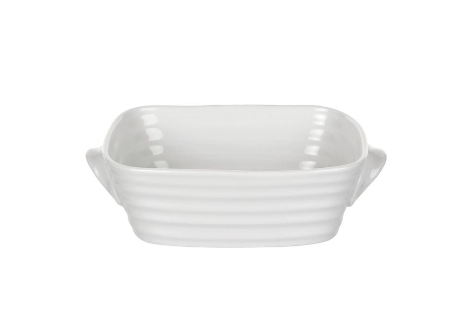 Sophie Conran for Portmeirion White Serving Dish Mini Rectangular Dish 14.5cm