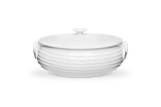Sell Sophie Conran for Portmeirion White Casserole Dish + Lid Oval & handled. Gift Boxed 1.75l