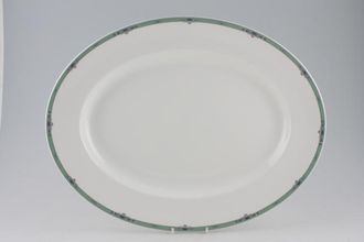 Sell Wedgwood Jade Oval Platter No gold trim 17"