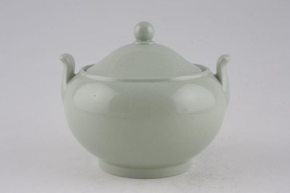 Wedgwood Celadon Green Sugar Bowl - Lidded (Tea)