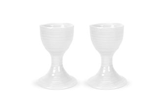 Sell Sophie Conran for Portmeirion White Egg Cup Gift Boxed Set of 2 9cm