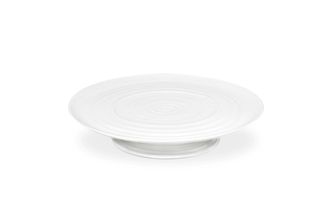 Sophie Conran for Portmeirion White Cake Plate Gift Boxed, Footed 32cm x 6cm