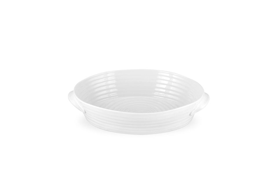 Sophie Conran for Portmeirion White Roaster Oval Dish - Small 24cm x 16cm x 4.5cm