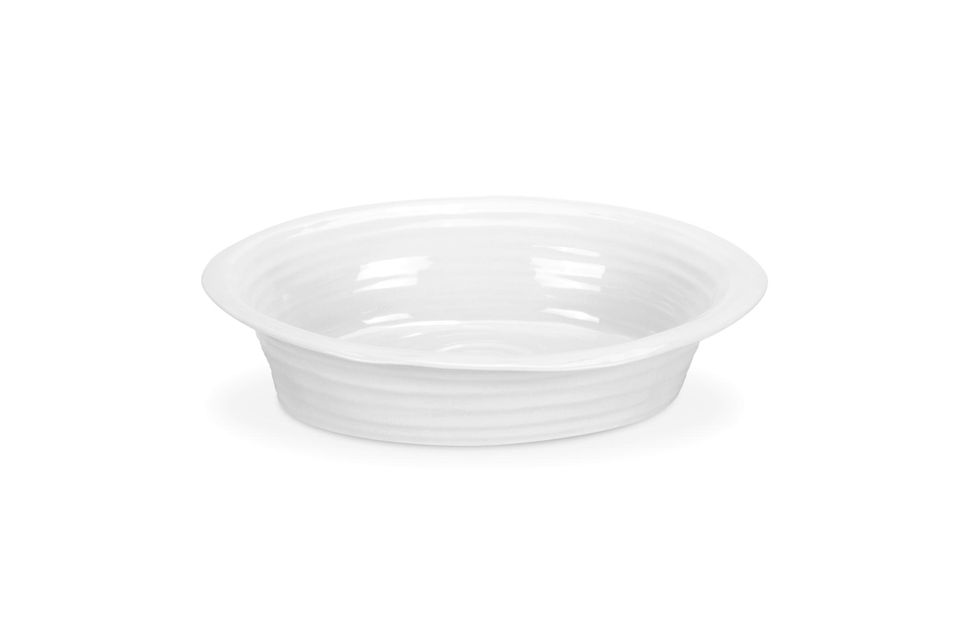 Sophie Conran for Portmeirion White Pie Dish Large Oval 29.5cm