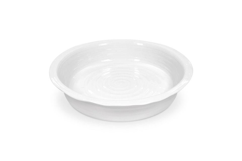 Sophie Conran for Portmeirion White Pie Dish Round. Gift Boxed 27.5cm