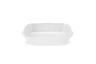 Sophie Conran for Portmeirion White Roaster Small Handled Roasting Dish 27.5cm x 20cm
