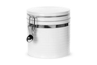 Sophie Conran for Portmeirion White Storage Jar + Lid 5 1/2"