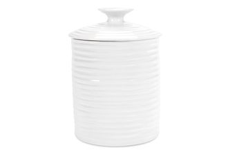 Sophie Conran for Portmeirion White Storage Jar + Lid Gift Boxed, Medium