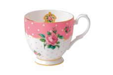 Royal Albert Cheeky Pink Mug Cheeky Pink Footed Vintage 0.3l thumb 1