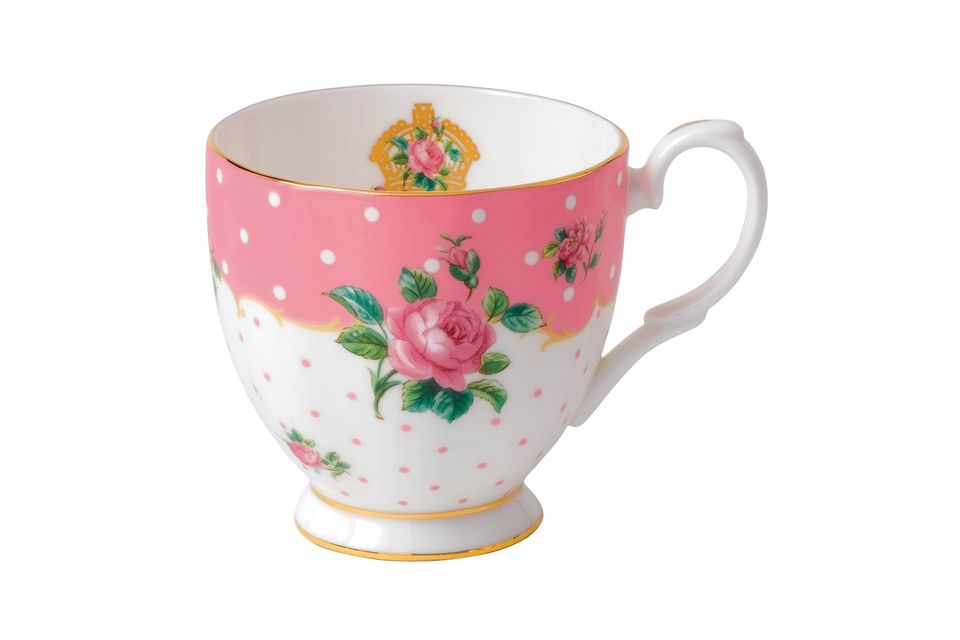Royal Albert Cheeky Pink Mug Cheeky Pink Footed Vintage 0.3l