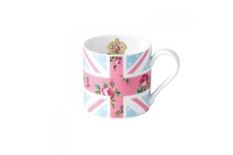 Royal Albert Cheeky Pink Mug Union Jack - Modern Mug