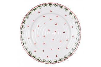 Sophie Conran for Portmeirion Christmas Round Platter Bistro Plate 12 1/2"