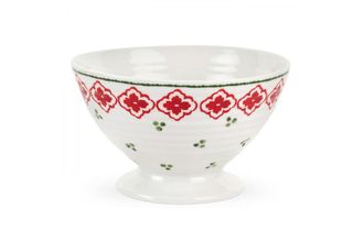 Sell Sophie Conran for Portmeirion Christmas Footed Bowl Candy Cane 14cm x 8.5cm