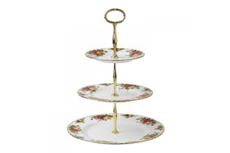 Sell Royal Albert Old Country Roses 3 Tier Cake Stand