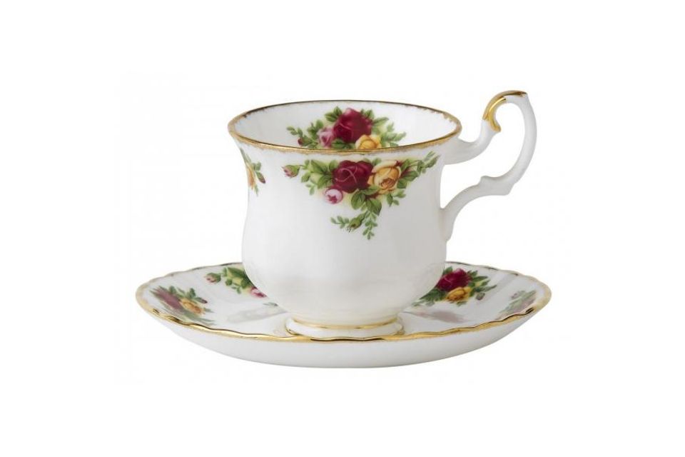 Royal Albert Old Country Roses Mocha Cup Saucer 4 1/2"