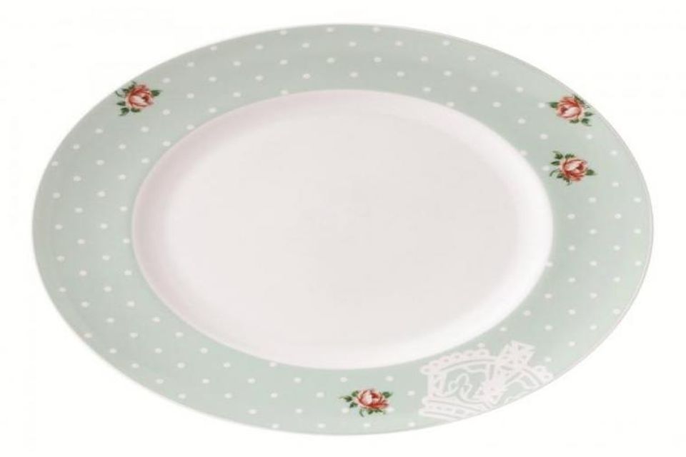 Royal Albert Polka Rose Dinner Plate Modern 27cm