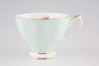 Royal Albert Polka Rose Teacup Vintage 9.5cm x 7cm