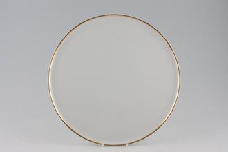 Sell Thomas Medaillon Gold Band - White with Thick Gold Line Gateau Plate 12"