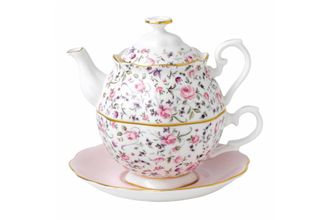 Royal Albert Rose Confetti Tea For One
