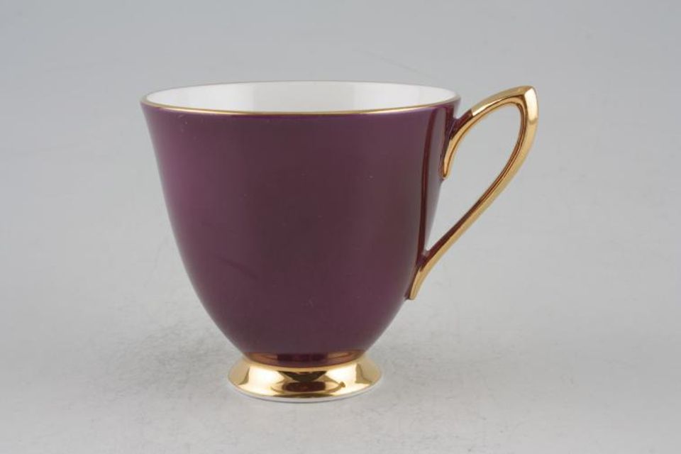 Royal Albert Gaiety Coffee Cup Purple 3" x 2 3/4"