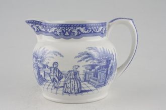 Sell Spode Blue Room Collection Milk Jug Continental Views 1/2pt