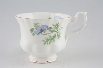 Sell Richmond Blue Poppy Teacup NO Gold Line on Handle 3 1/2" x 2 7/8"